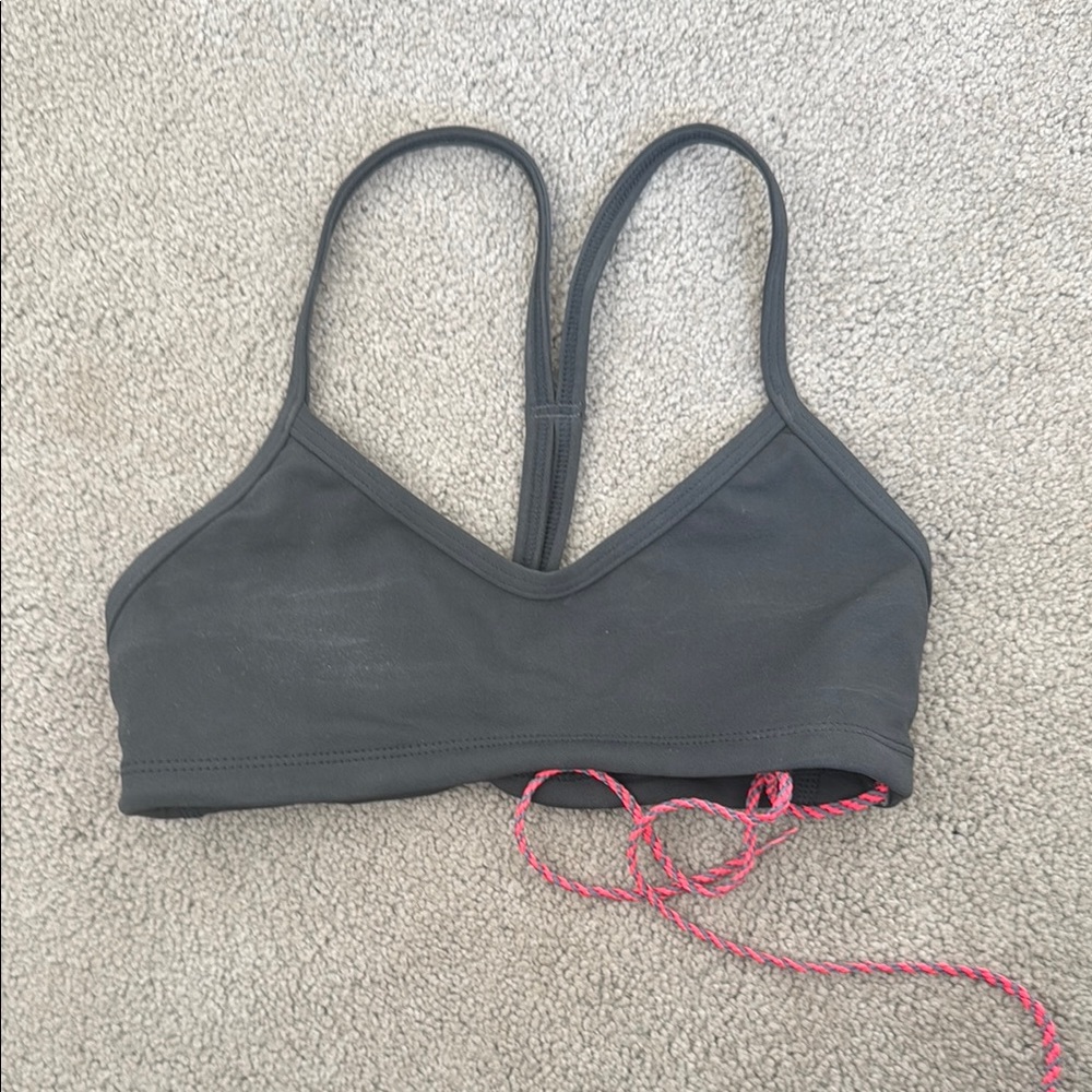 Women's Grey Jolyn Bikini Top